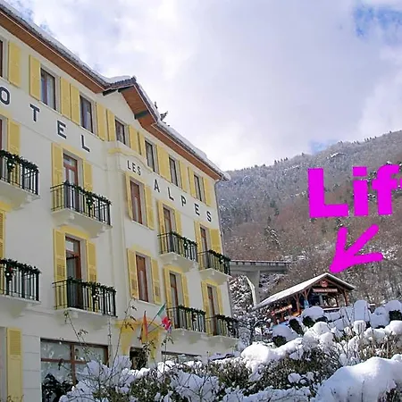 Отель Des Alpes Брид-Ле-Бэн
